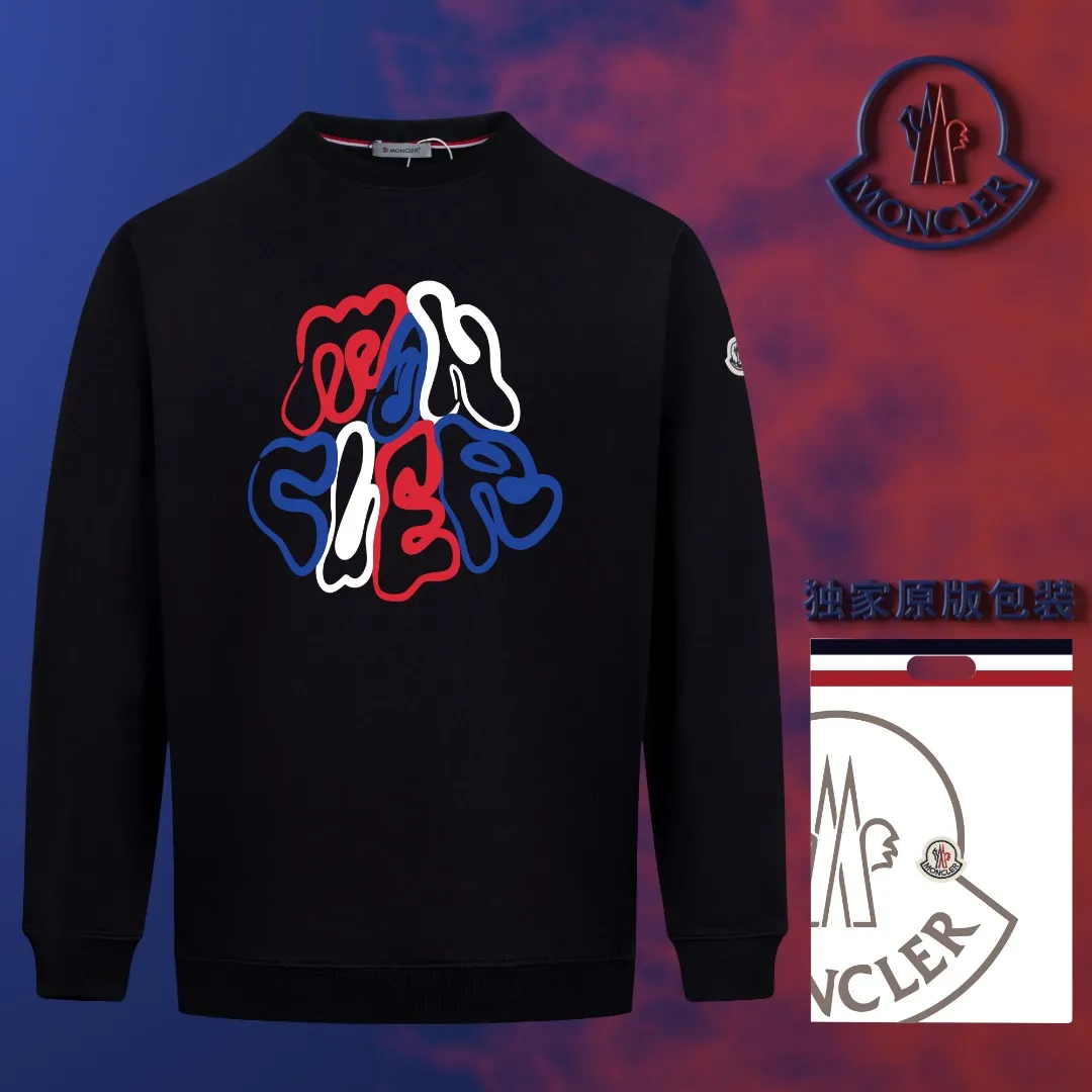 【 Quality】 【🎉 🎊】 【 MONCLER】【In Stock 】 🏅2024 New Arrival Premium 3D LOGO ， ， Premium ⚠️ ： 460 ， 21S 10S 26/2 1*1 ！ ， ， ， ， ， ！ Same Style ✔ Same Style： ❗ ✔【 Same Style， In Stock！】 ➡Size：S M L XL XXL ➡ ：Black White ⚠️Size Size